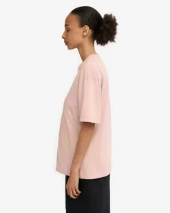 Oversized Organic T-Shirt - Faded Pink