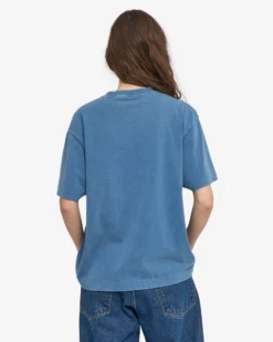 Oversized Organic T-Shirt - Faded Indigo