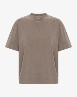 Oversized Organic T-Shirt - Faded Khaki