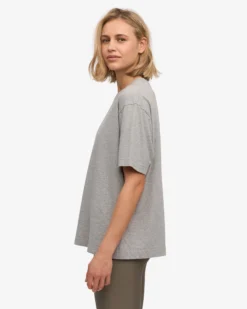 Oversized Organic T-Shirt - Heather Grey (3-Pack)
