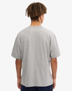 Oversized Organic T-Shirt - Heather Grey