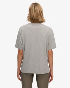 Oversized Organic T-Shirt - Heather Grey
