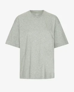 Oversized Organic T-Shirt - Heather Grey