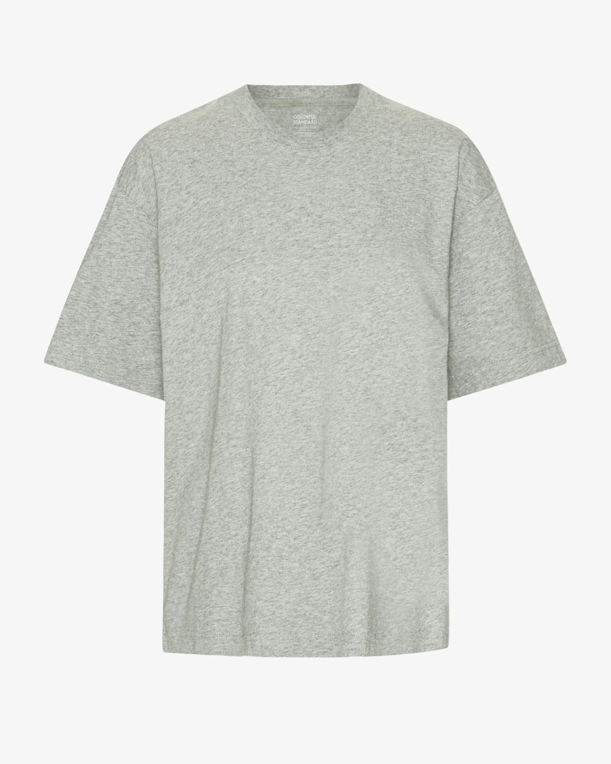 Oversized Organic T-Shirt - Heather Grey