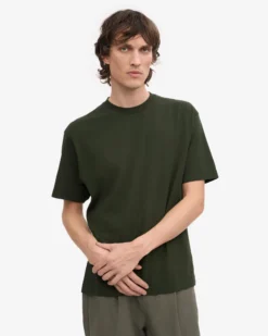 Oversized Organic T-Shirt - Hunter Green