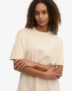 Oversized Organic T-Shirt - Ivory White (3-Pack)
