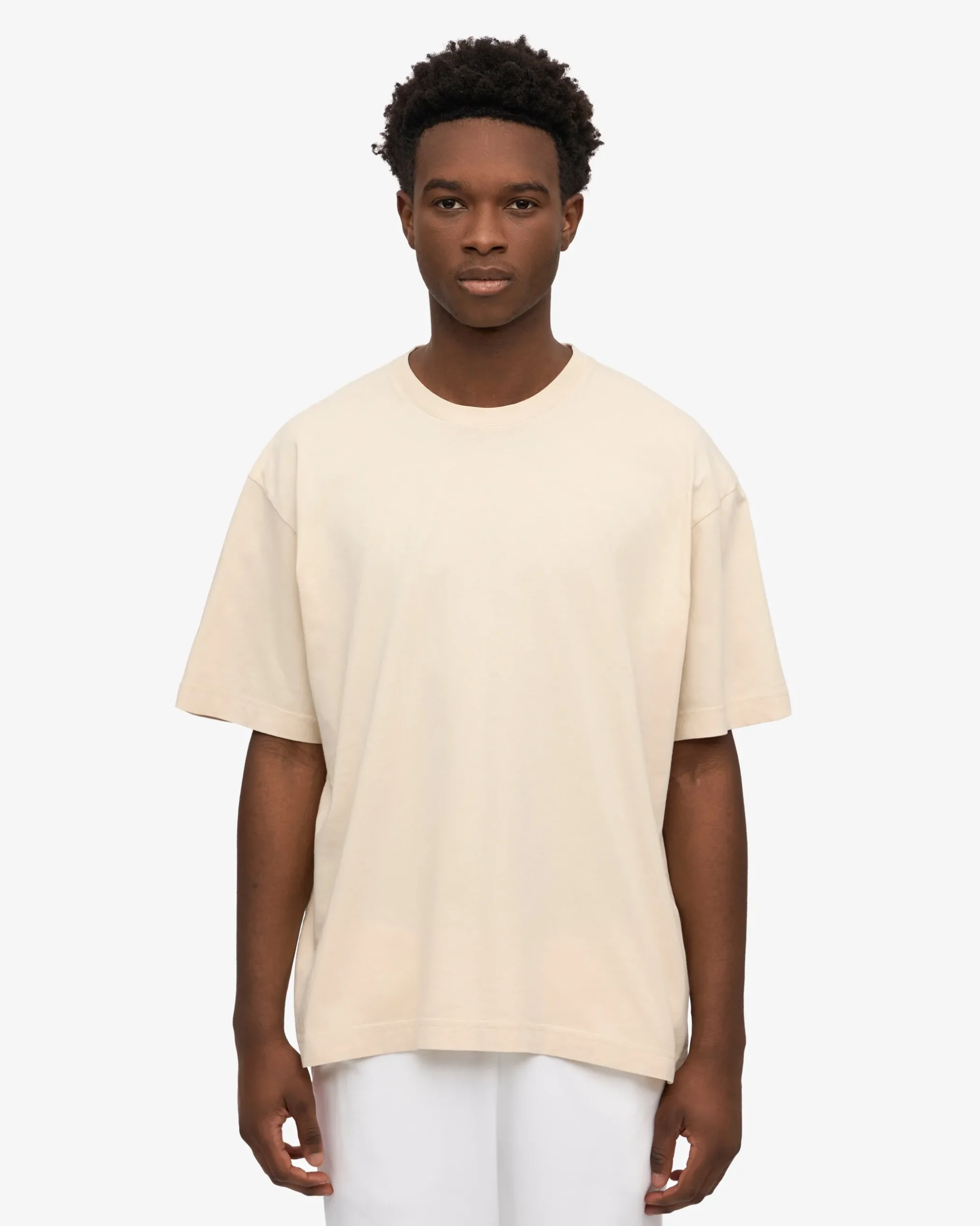 Oversized Organic T-Shirt - Ivory White