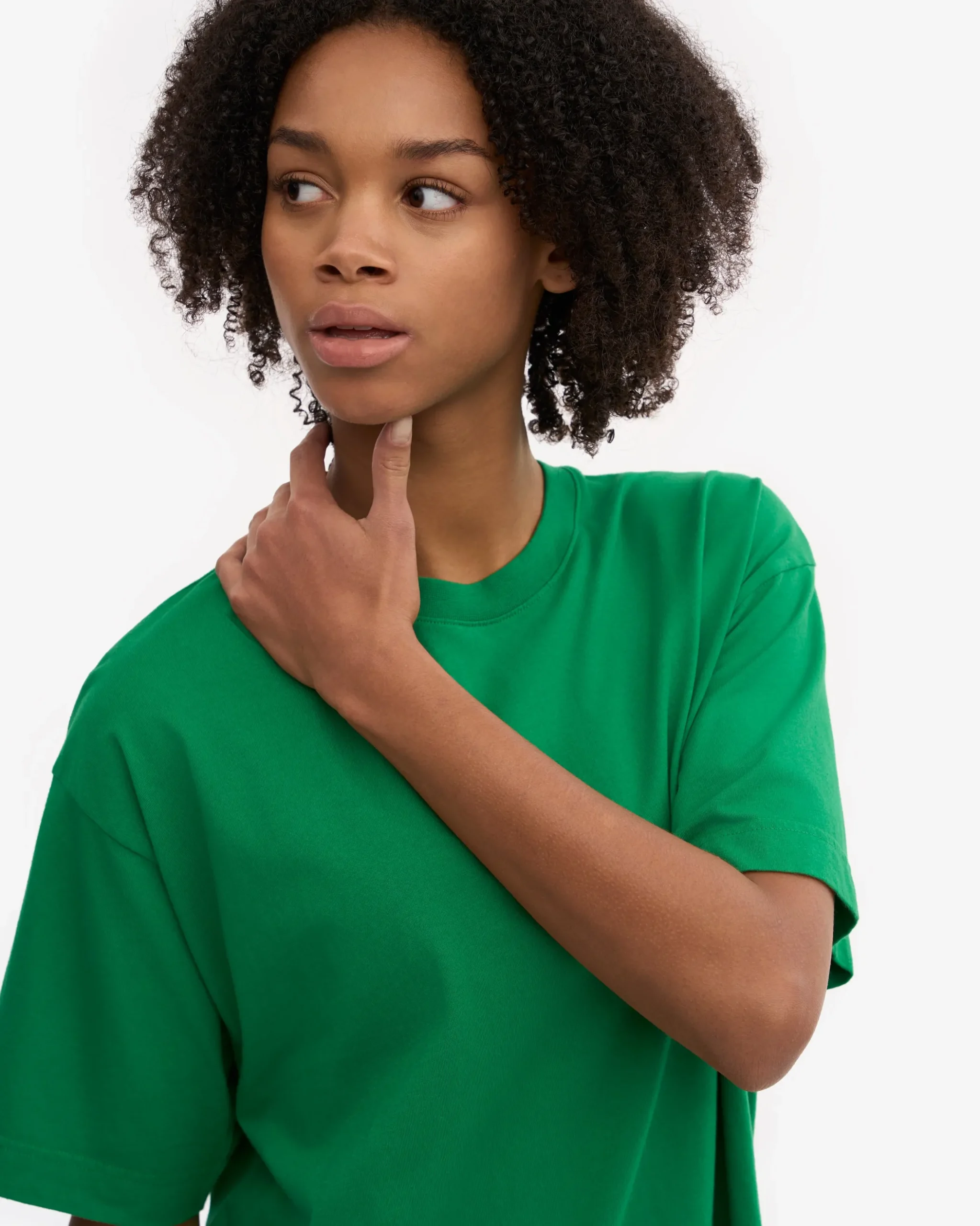 Oversized Organic T-Shirt - Kelly Green
