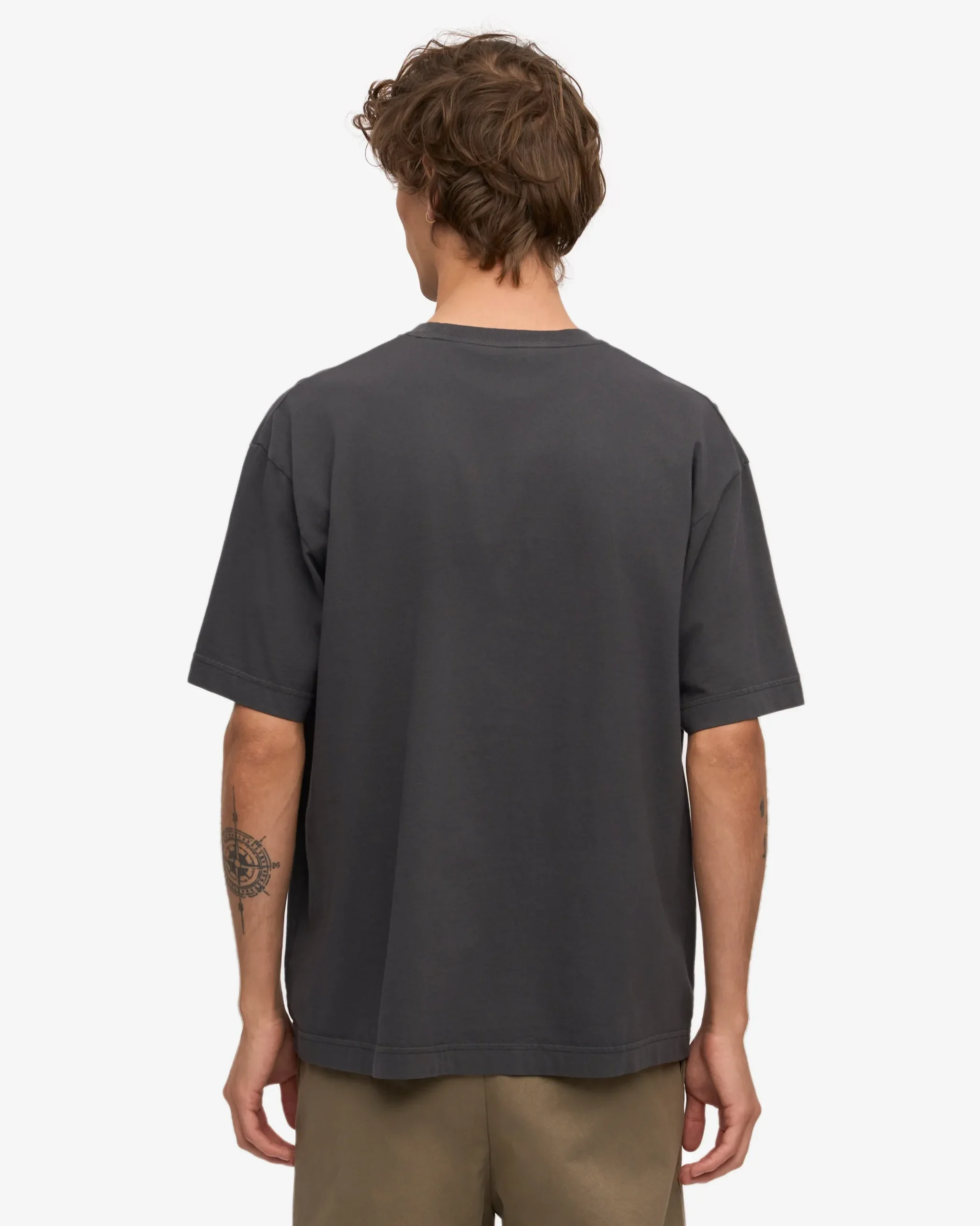 Oversized Organic T-Shirt - Lava Grey (3-Pack)