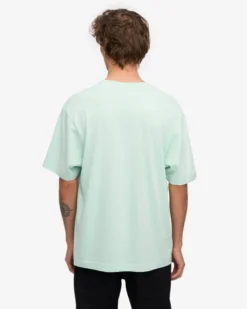 Oversized Organic T-Shirt - Light Aqua