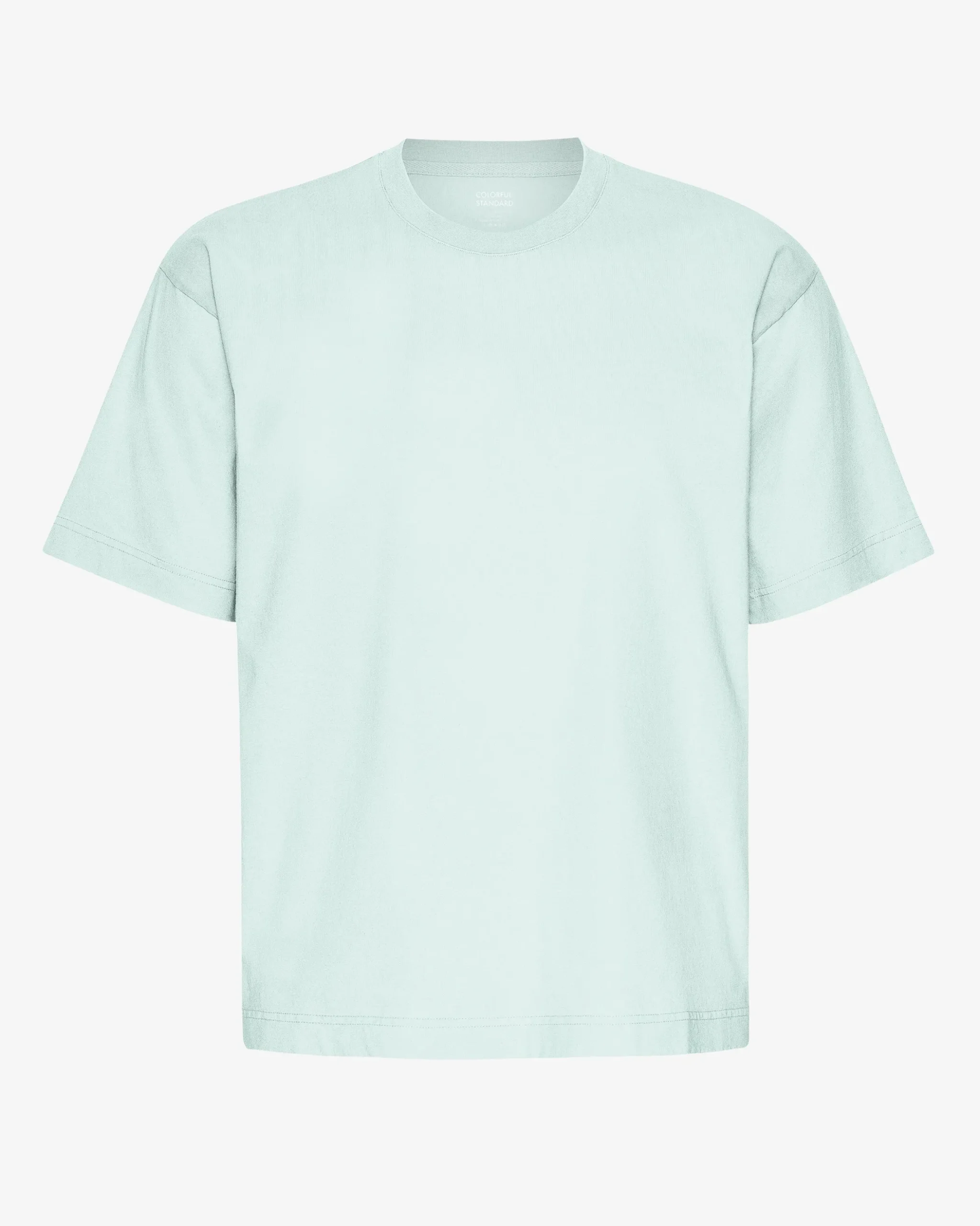 Oversized Organic T-Shirt - Light Aqua