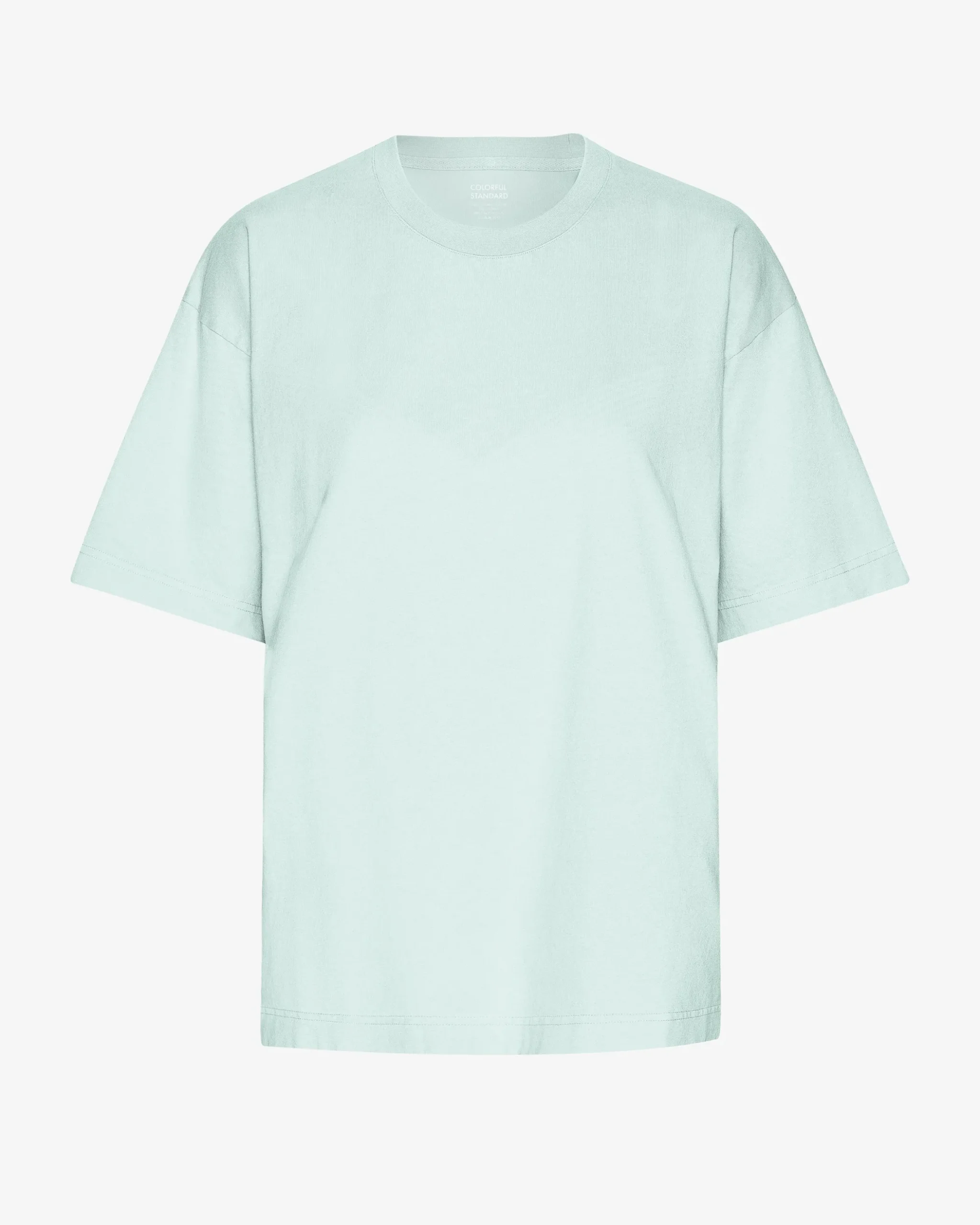 Oversized Organic T-Shirt - Light Aqua