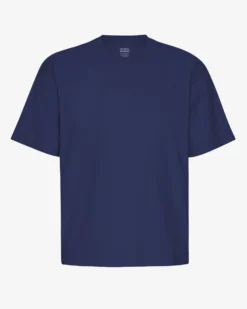 Oversized Organic T-Shirt - Marine Blue