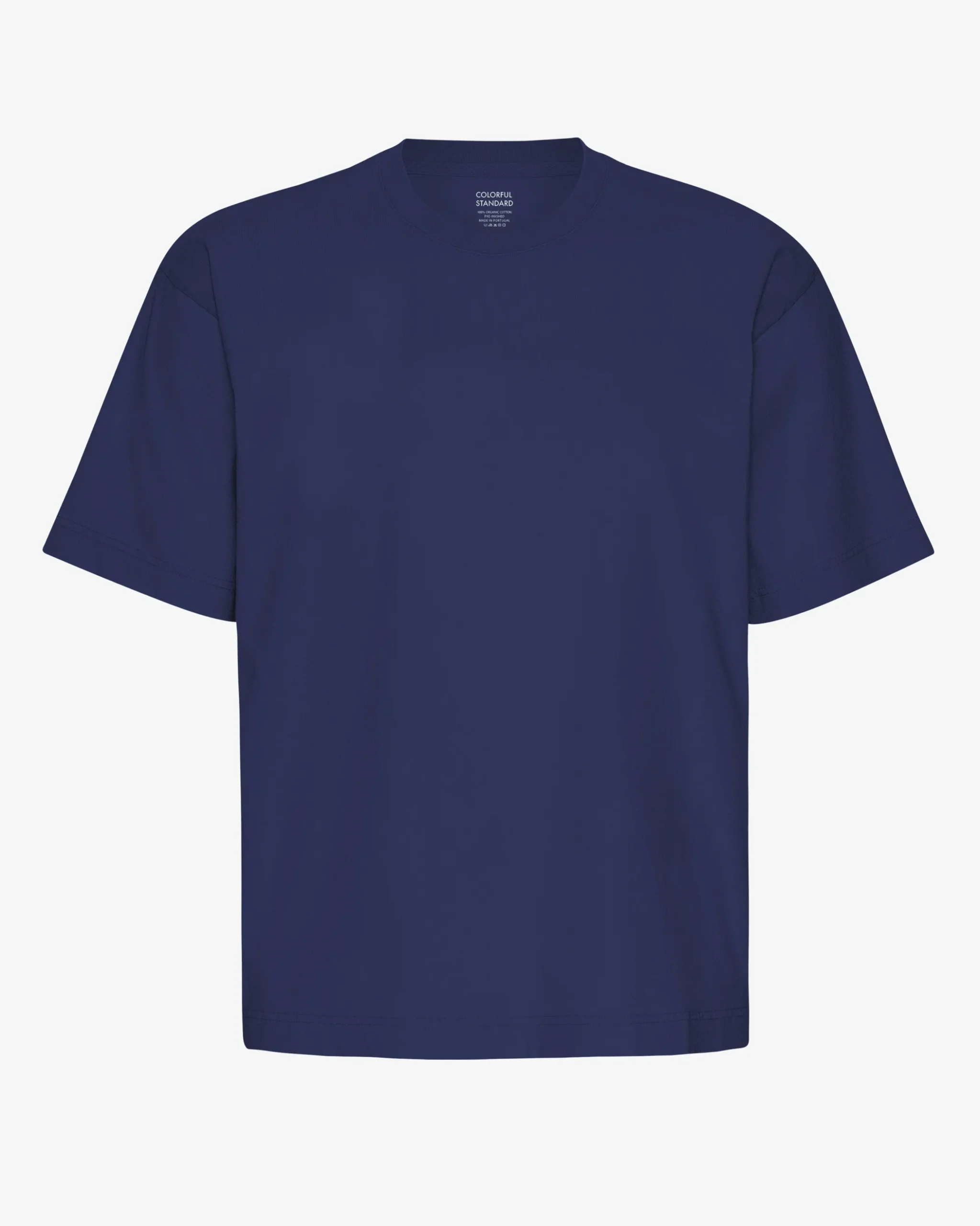 Oversized Organic T-Shirt - Marine Blue