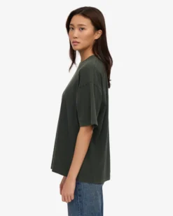 Oversized Organic T-Shirt - Midnight Forest