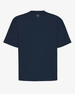 Oversized Organic T-Shirt - Navy Blue