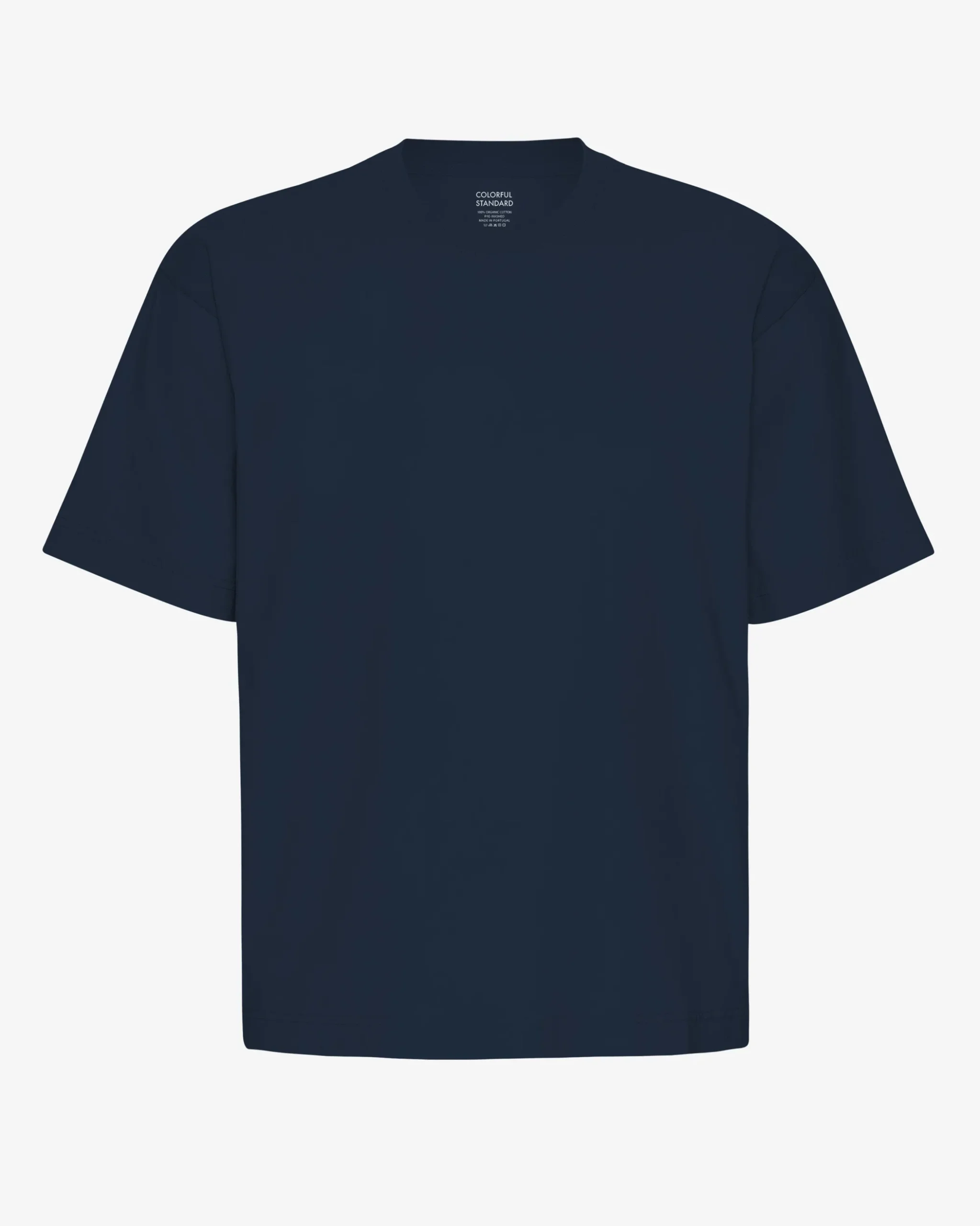 Oversized Organic T-Shirt - Navy Blue
