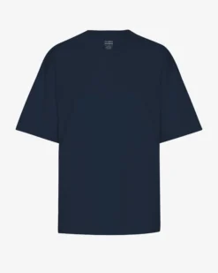 Oversized Organic T-Shirt - Navy Blue