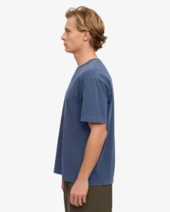 Oversized Organic T-Shirt - Neptune Blue