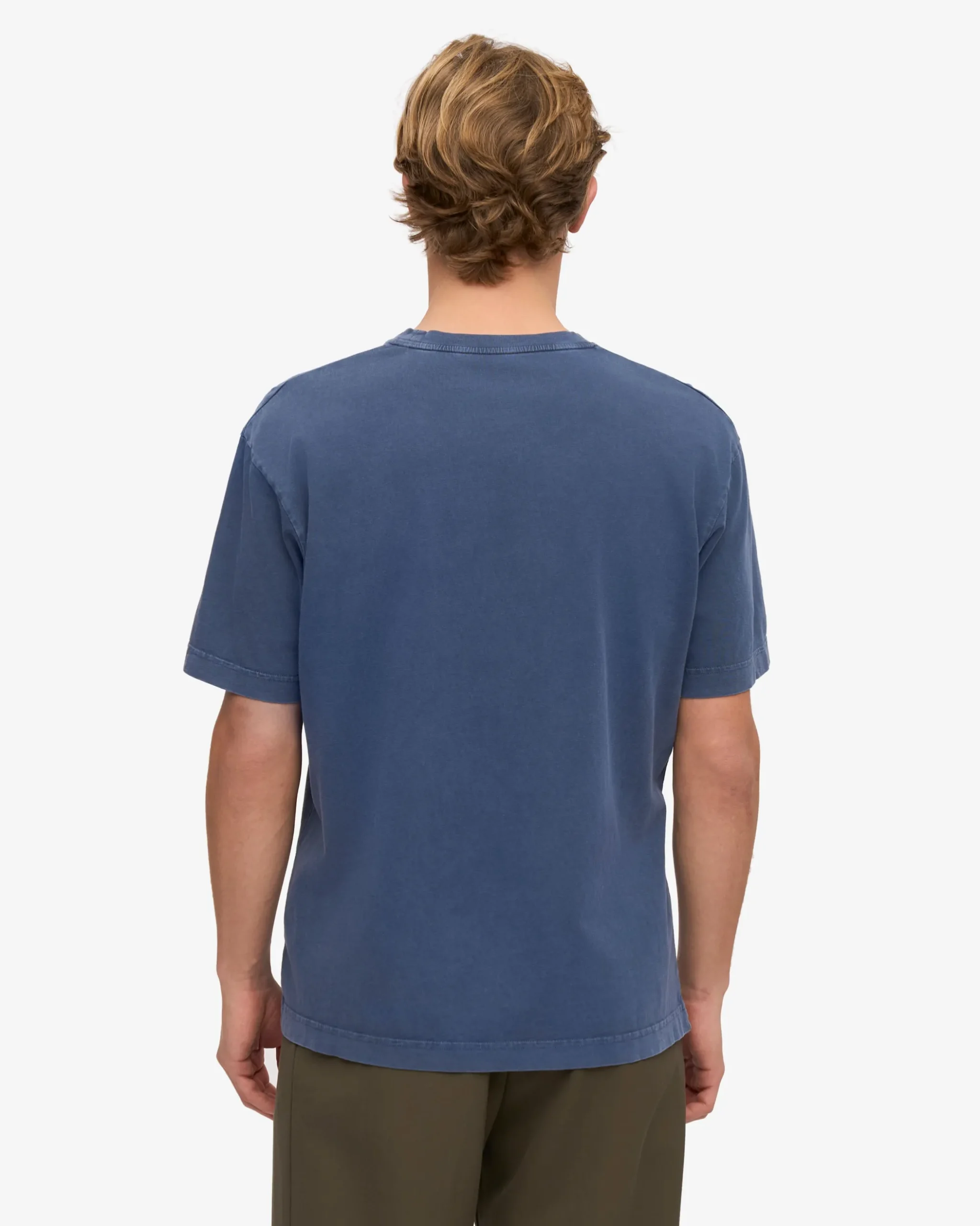 Oversized Organic T-Shirt - Neptune Blue