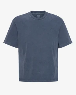 Oversized Organic T-Shirt - Neptune Blue