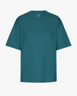 Oversized Organic T-Shirt - Ocean Green