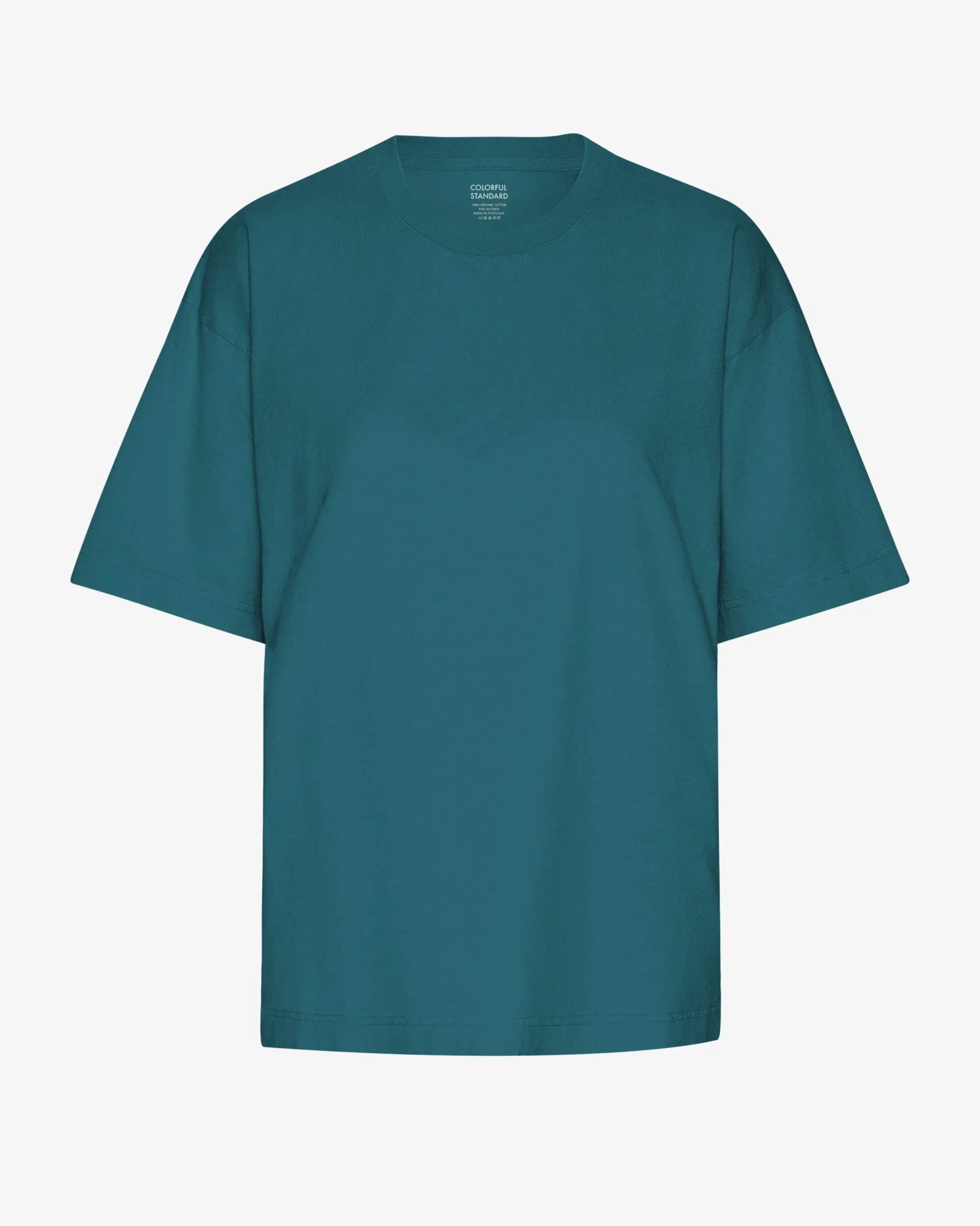 Oversized Organic T-Shirt - Ocean Green