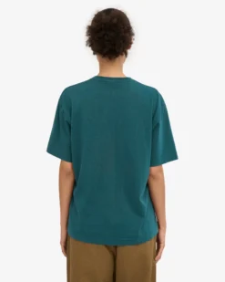 Oversized Organic T-Shirt - Ocean Green