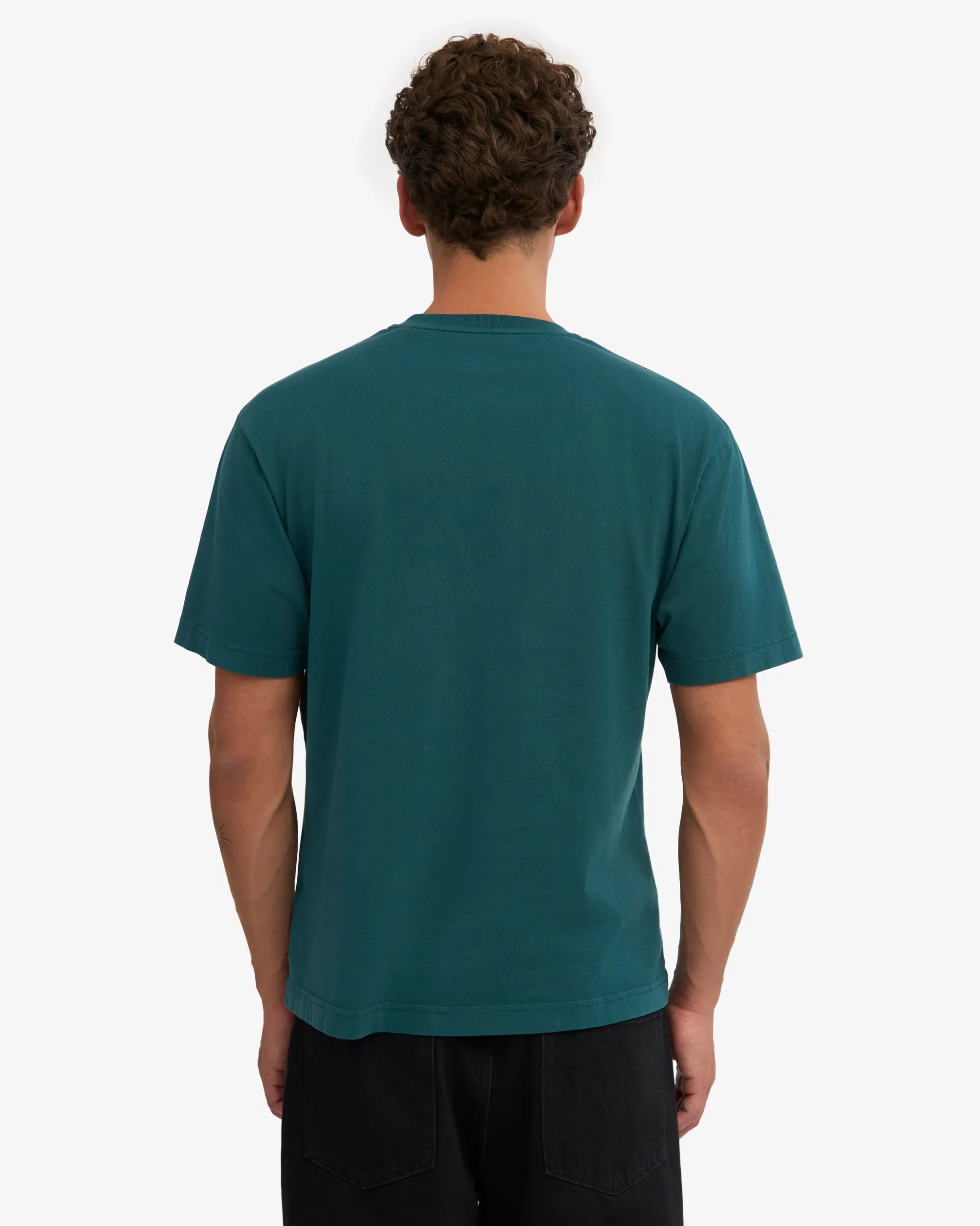 Oversized Organic T-Shirt - Ocean Green