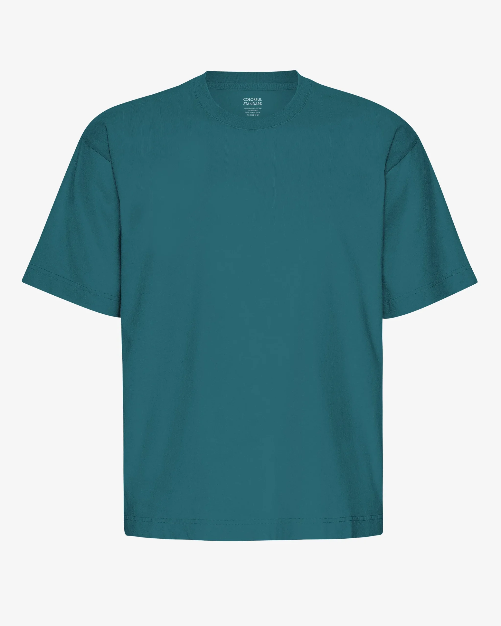 Oversized Organic T-Shirt - Ocean Green