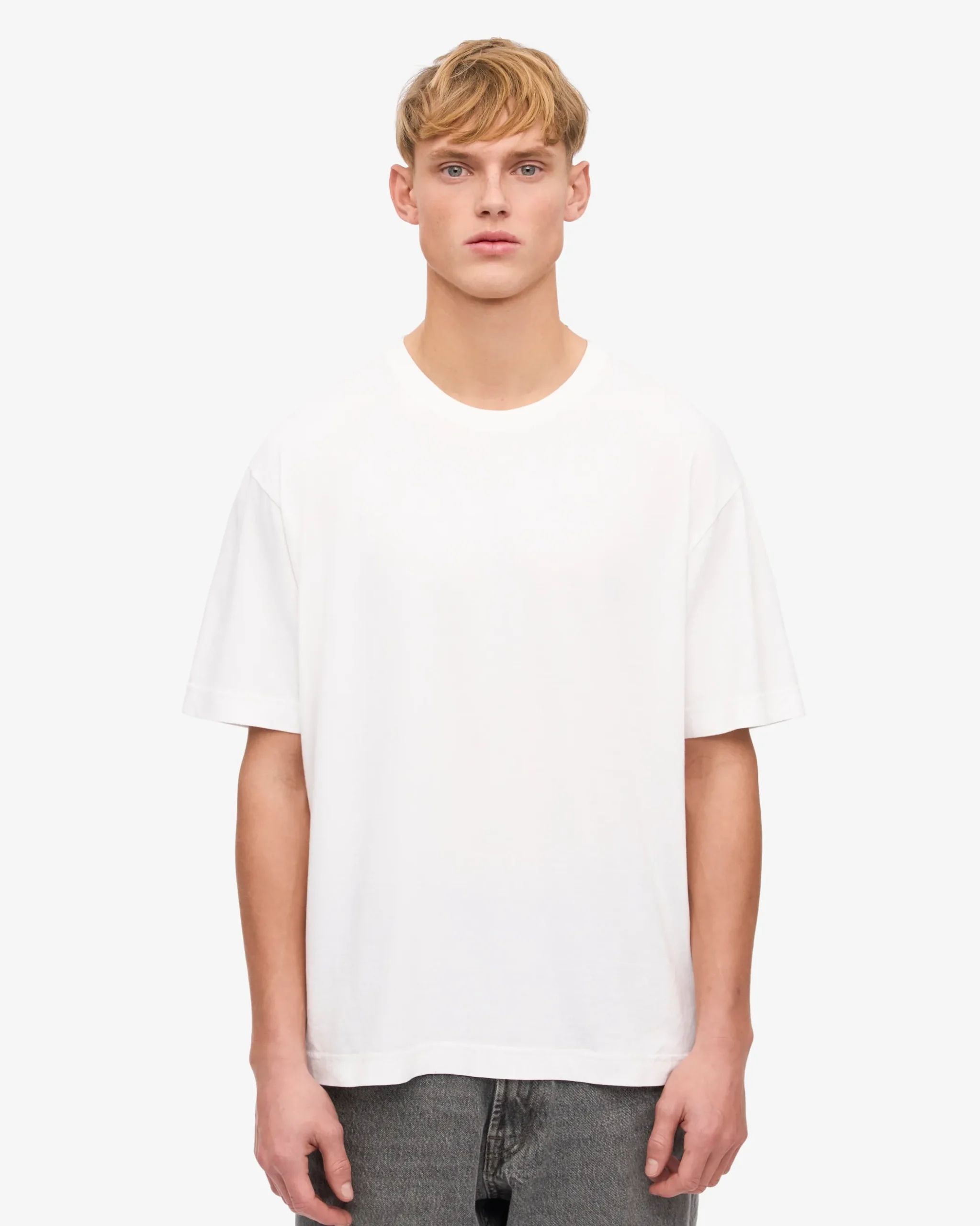 Oversized Organic T-Shirt - Optical White (3-Pack)