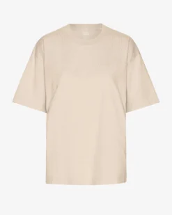 Oversized Organic T-Shirt - Oyster Grey