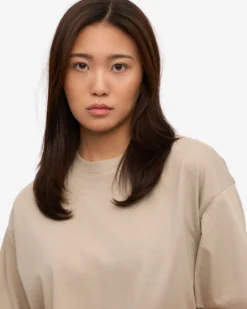 Oversized Organic T-Shirt - Oyster Grey