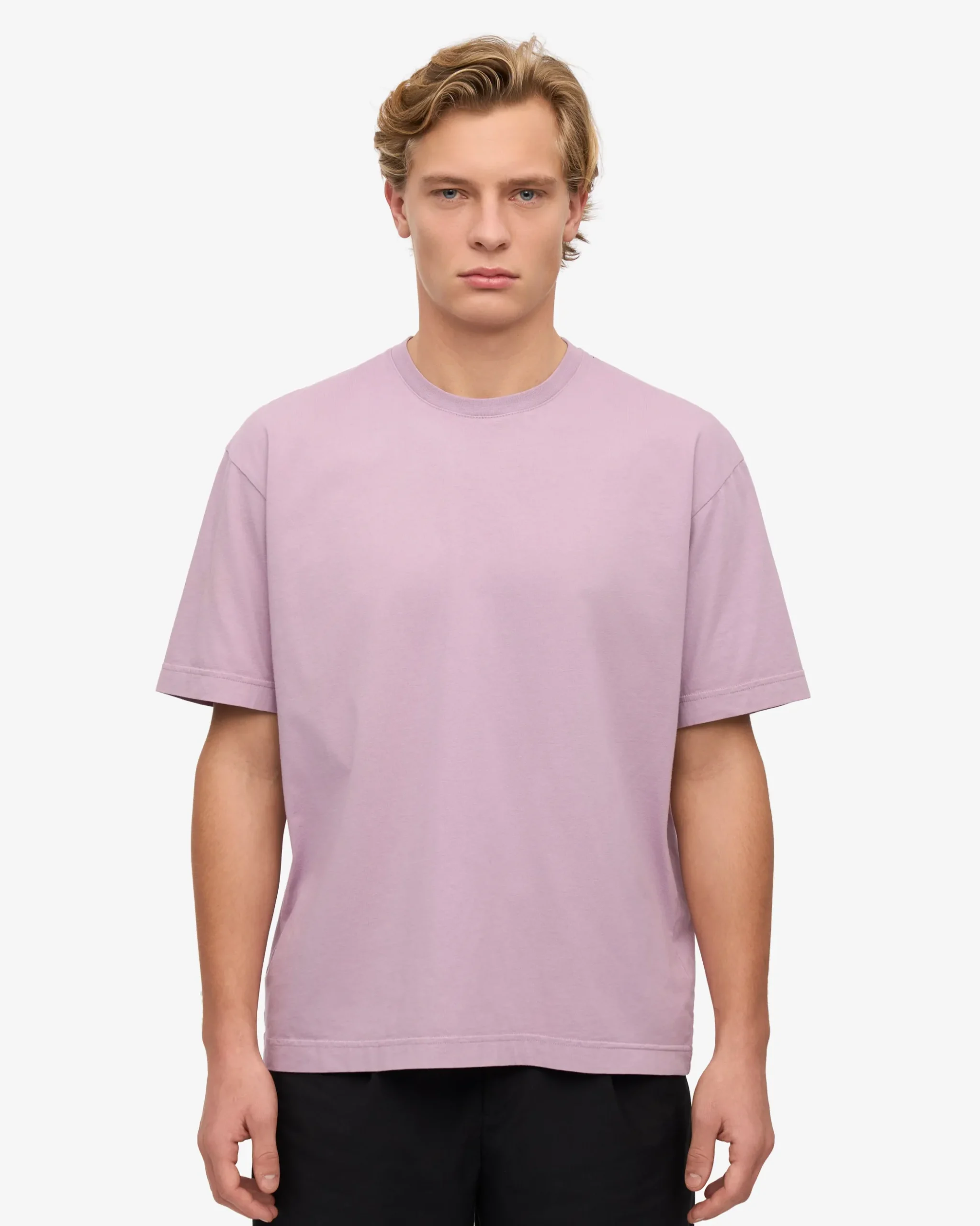 Oversized Organic T-Shirt - Pearly Purple