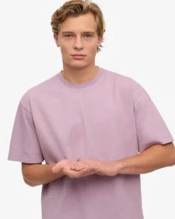 Oversized Organic T-Shirt - Pearly Purple