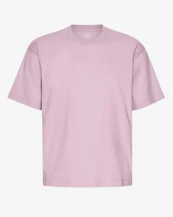 Oversized Organic T-Shirt - Pearly Purple