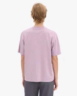 Oversized Organic T-Shirt - Pearly Purple