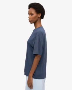Oversized Organic T-Shirt - Petrol Blue (3-Pack)