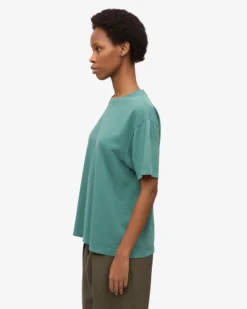 Oversized Organic T-Shirt - Pine Green