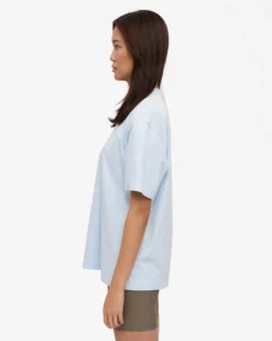 Oversized Organic T-Shirt - Polar Blue (3-Pack)