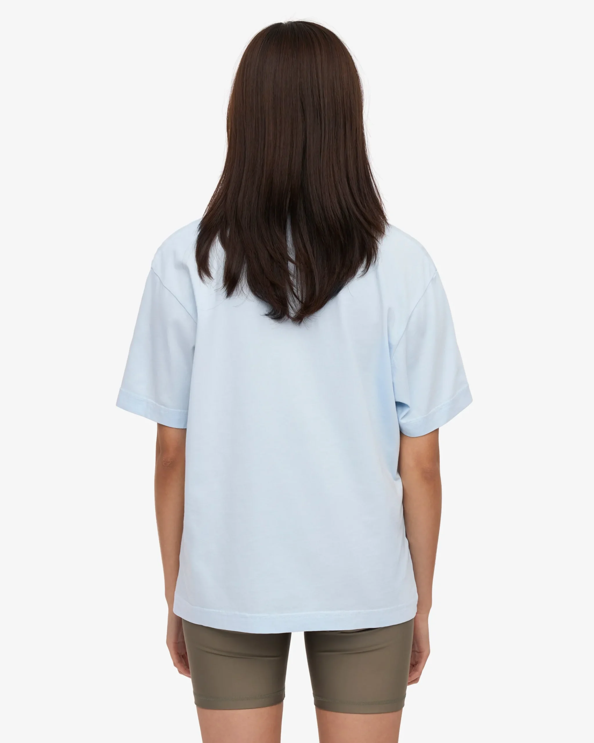 Oversized Organic T-Shirt - Polar Blue
