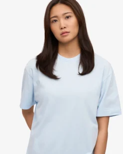 Oversized Organic T-Shirt - Polar Blue
