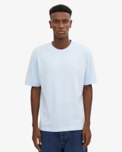 Oversized Organic T-Shirt - Polar Blue
