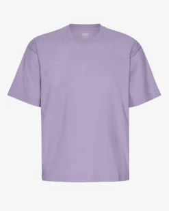 Oversized Organic T-Shirt - Purple Jade