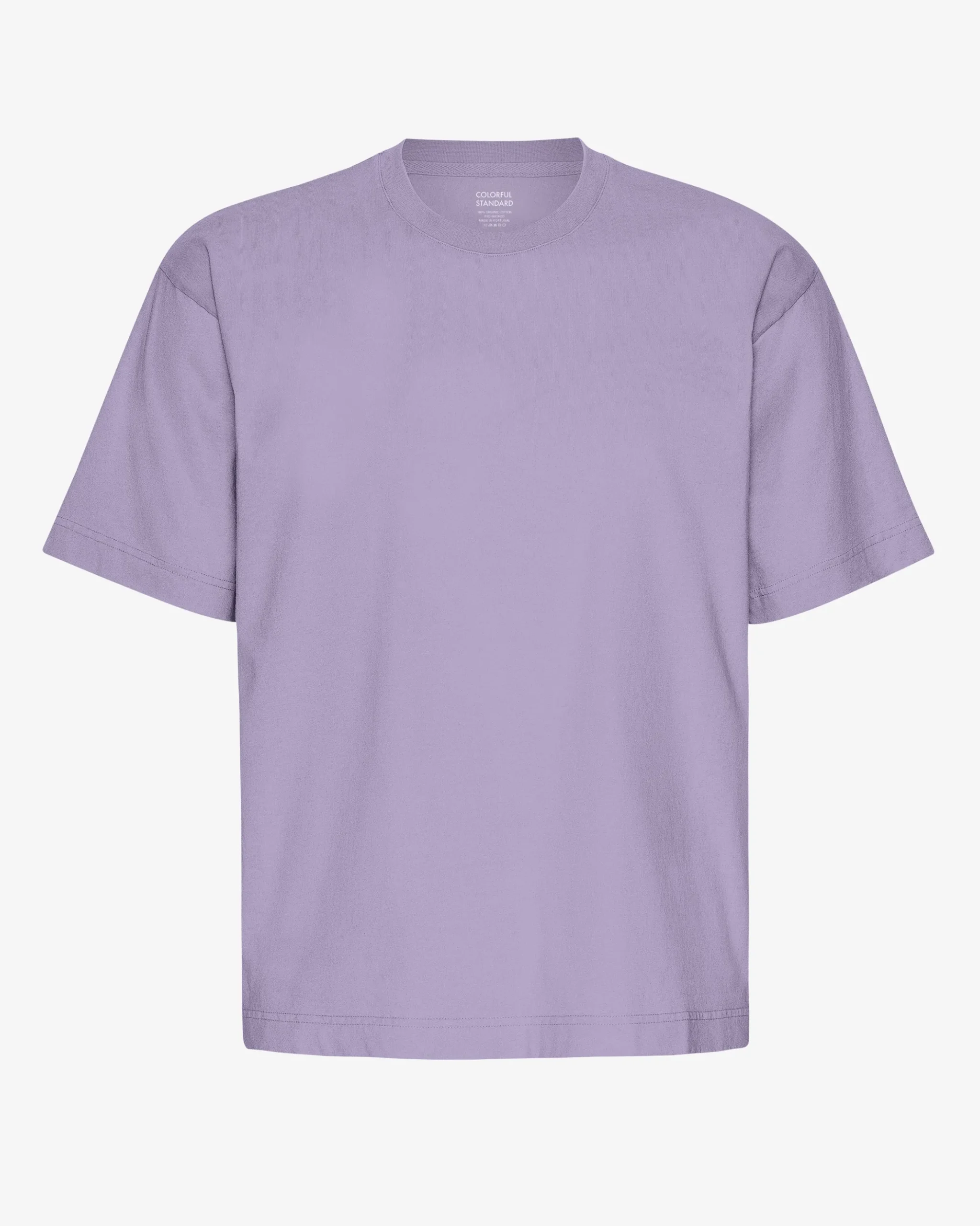 Oversized Organic T-Shirt - Purple Jade