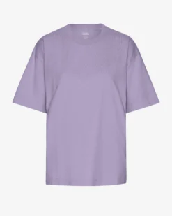 Oversized Organic T-Shirt - Purple Jade