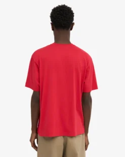 Oversized Organic T-Shirt - Scarlet Red