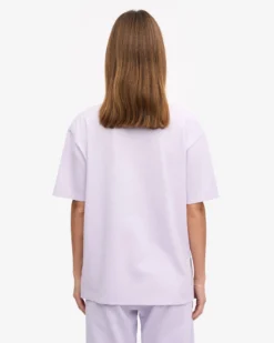 Oversized Organic T-Shirt - Soft Lavender
