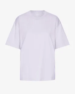 Oversized Organic T-Shirt - Soft Lavender