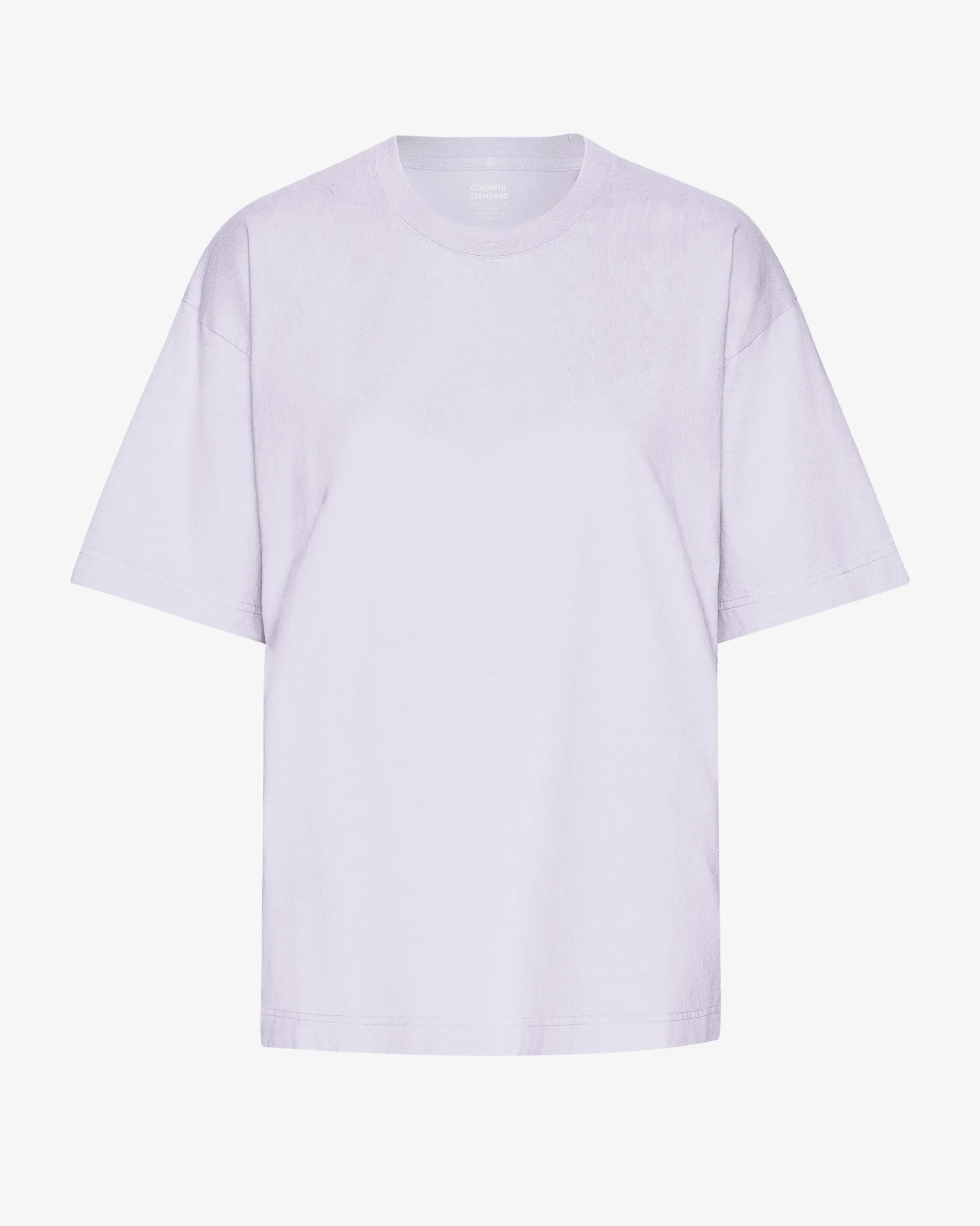 Oversized Organic T-Shirt - Soft Lavender